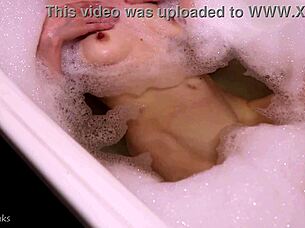 bubble bath playtime pee queefs and fountain