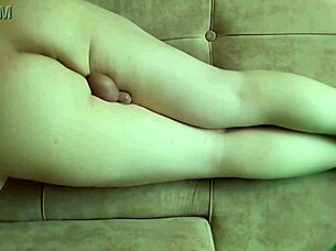 Hot Pretty Body Shemale Crossdresser Shows Off Ass