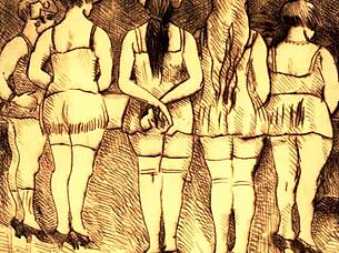 Vintage erotic art