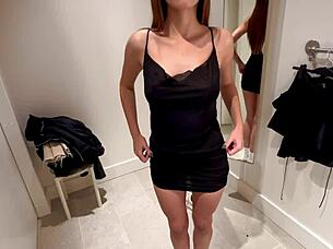 We did it in the h&m fitting room and they heard us