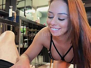 Hotwife receives anal from friend as cuckold watches