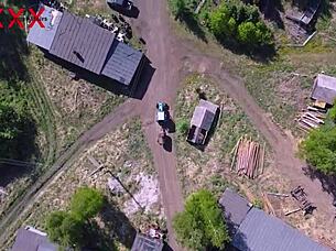 Nigeria Santa Claus exchanges gifts with college girl returning from boarding school for Christmas holidays