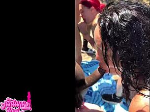 Group Sex With Santana Red And Queen Rogue