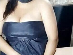 boyfriend arrives late so i search for a brown dildo for personal relaxation