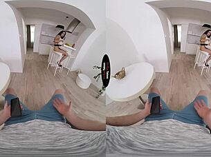 i messed up and used the pillow for my taboo blowjob with the brunette handjob