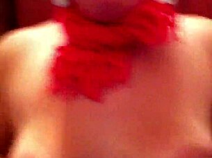 Dizzy babe sucking and titty fucking friend 😏