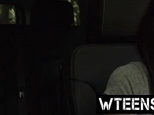 Tiffany Watson's shaved teen pussy gets rough fucking