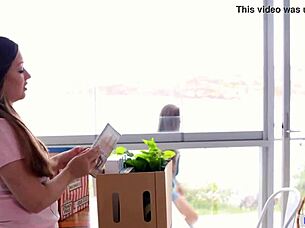 Chubby Divorced Babe Confesses Lesbian Desires To Charlotte Star And Amber Leigh