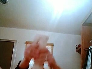 does the teen handle that big cock in the interview?