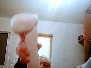 does the teen handle that big cock in the interview?