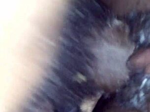 Juicy SPREADS her WET PUSSY wide!