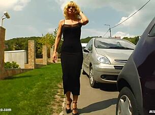 silvya's mature milf body craves hardcore gonzo action in this intense old woman scene