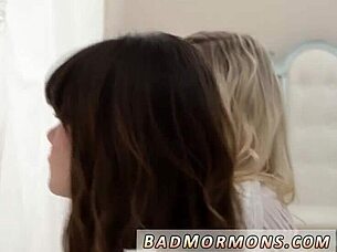 Pretty Teen Binds Ladies in Rope Suspension