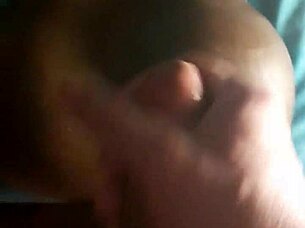 Amateur Woman Kisses and Plays with Her Two Toys