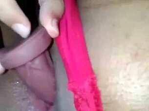 Gay Man In Panties Inserts Dildo Deep Into His Ass