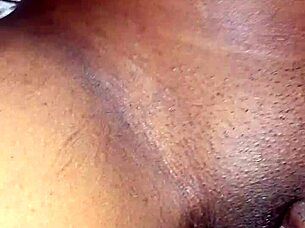 she begs for her shaved pussy to be fucked hard. in the bedroom, he obliges with intense thrusts.