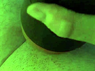 First Cum Inside My New Toy From POV On Sofa