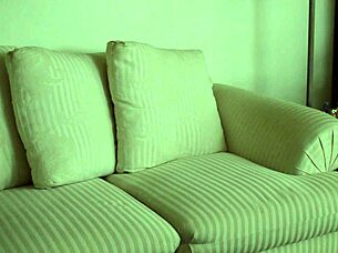 Crossdresser in private reflection