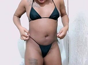 Hot Wife Bruna Black Sensualizes For You