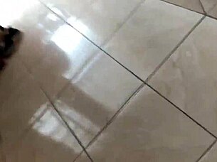 ebony teen fucks in laundry