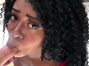 ebony teen fucks in laundry