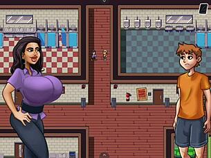 Teacher feels intense emotions on first day at college with monster cock