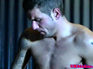 Muscular Englishman Discovers Secret Anal Club