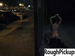 Lesbian Seduction Turns Massage Wild in Public