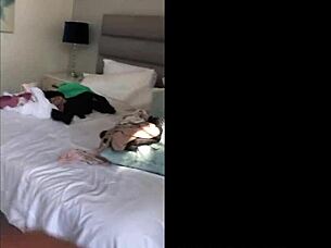 Two Lesbians Fuck Straight For Extra Cash So Bad