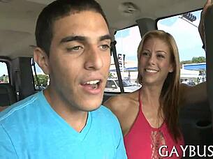 a guy indulges in perverted homosexual sex