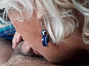 i'm a busty milf getting a facial