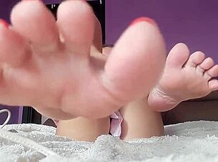 Sweaty feet after walking