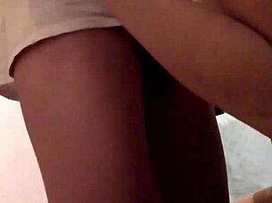 First Blowjob Turns Into Intense Oral Action