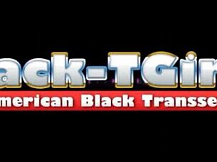 Black TGirls enjoy cherry canes during climax Thursday in this series