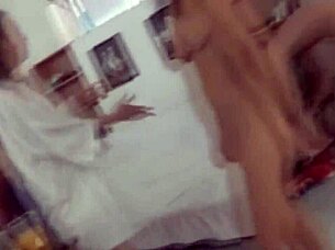 Stunning teen with natural tits gets intensely fucked