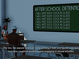 after detention, i kinda got in trouble again, ya know.