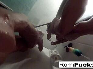 i had romi lesbian fun with big tits and ass