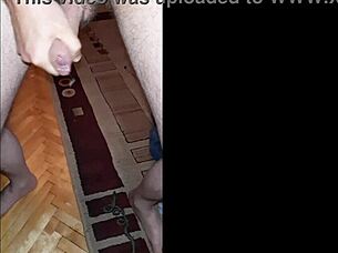 i cant believe how my cock explodes in slow motion during this homemade cumshot massage orgasm