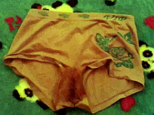 my neighbor's dirty laundry hides a secret masturbation session