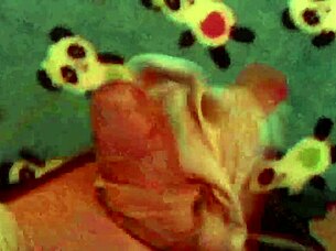 my neighbor's dirty laundry hides a secret masturbation session