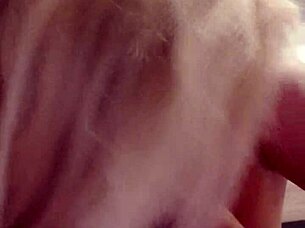 A wife shares a homemade webcam session with her husband