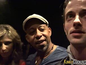 Did you see the domina get spunked by that big black cock?