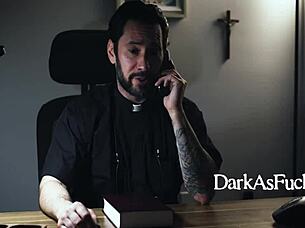 why did that horny teen make the priest break his oath in church?