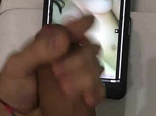 Hey, check out this cumtribute for bigcockgirls123 with petite teen handjob