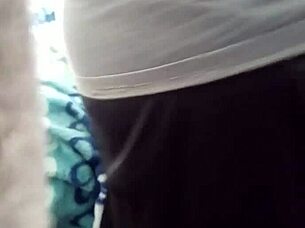 can you believe this ebony babe licking pussy so deep and wet