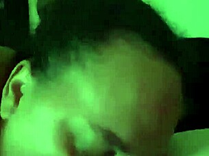 BBW gives blowjob before work, homemade style