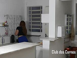 Latina Cuckold Sucks!