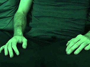 The milf stepmom eagerly sucks her stepson's big cock during the movie night