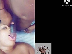 Fucking my friend hard!