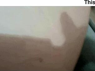 in a sensual night affair, a beautiful woman gets a rough blowjob and creampie in her wet pussy